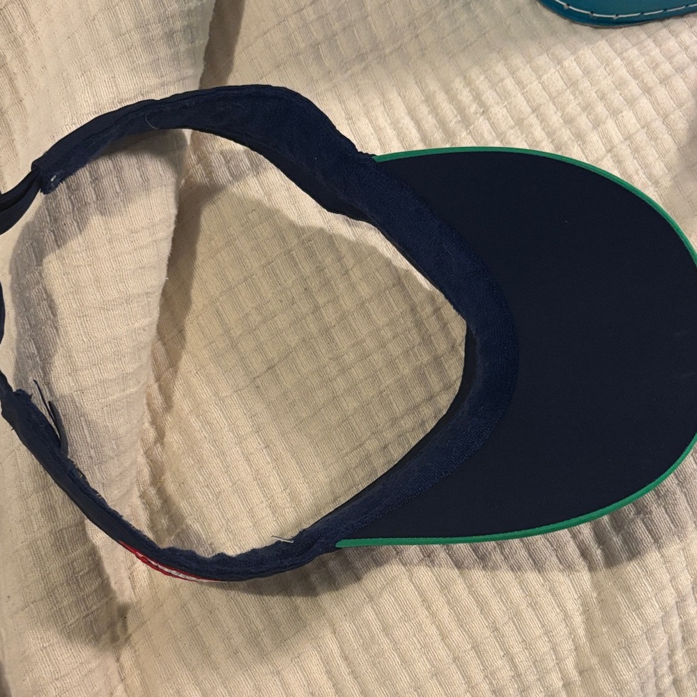 Polo by Ralph Lauren 2014 US Open Dark Blue Visor with Yellow Logo - Picture 4 of 5